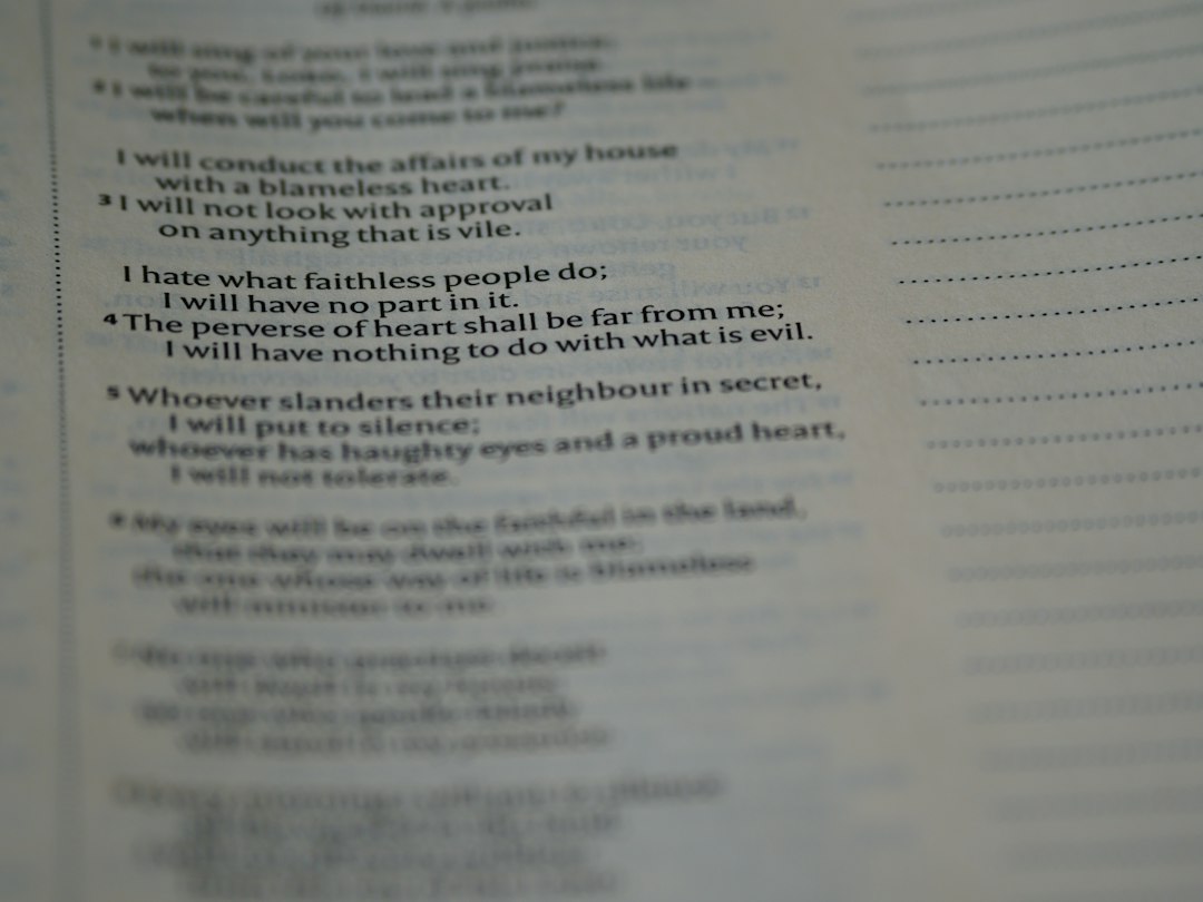 a page of a book